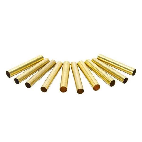 Replacement Brass Tubes for Elegant Beauty Rollerball & Fountain Pen Kits
